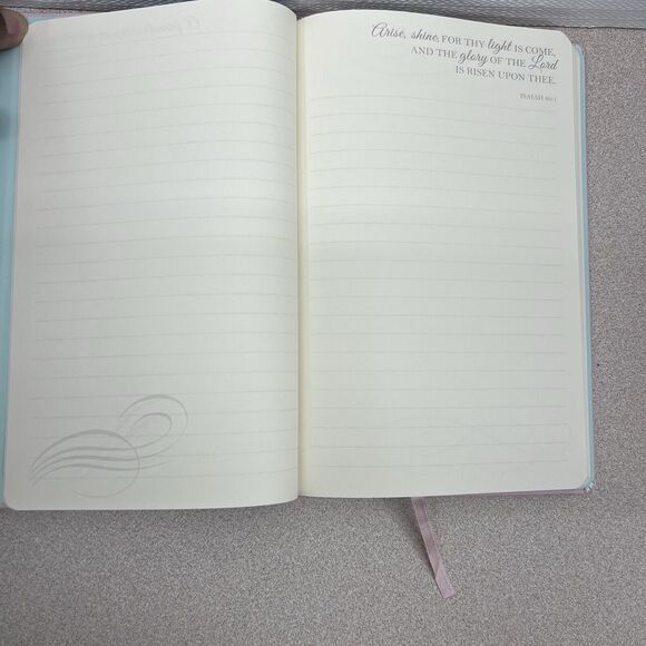 Eccolo Be Still And Know That I Am God Hardcover Notebook Journal Lined Floral - Picture 7 of 11